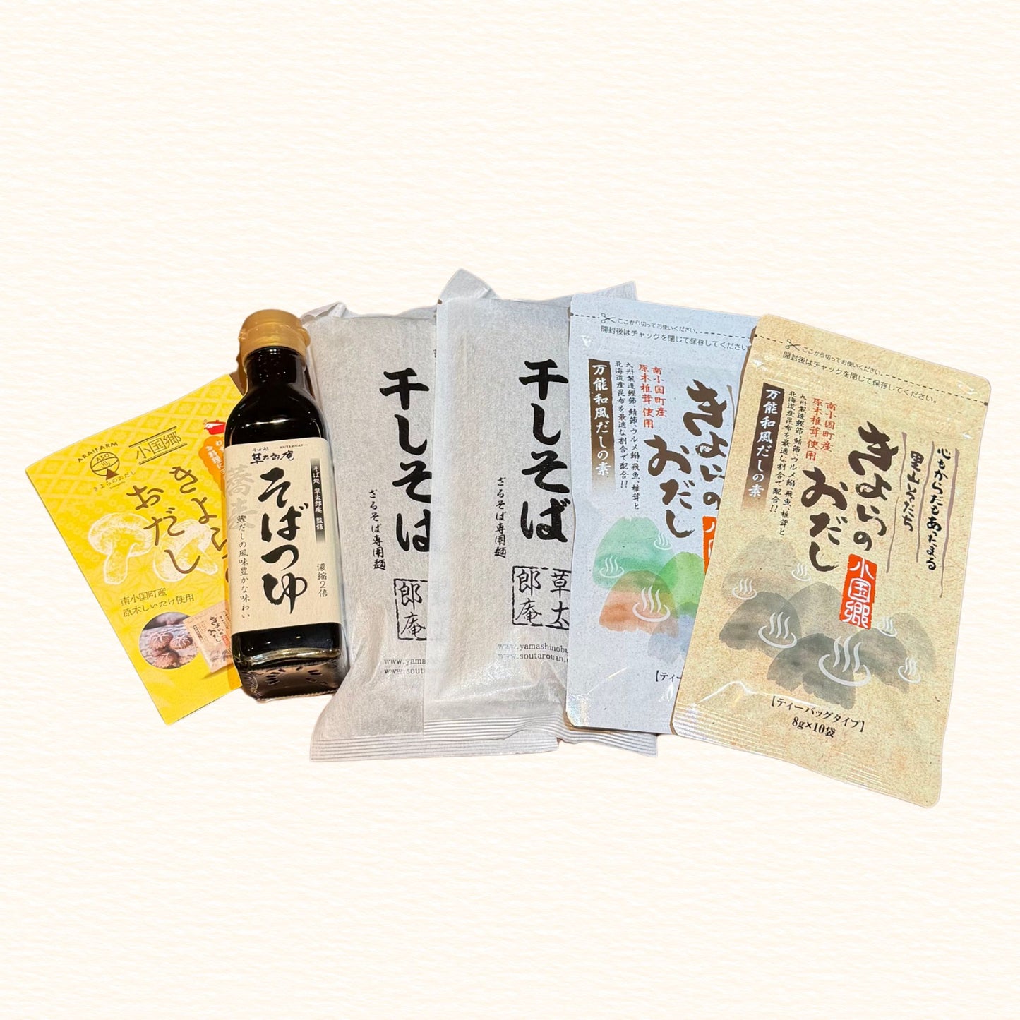 熊本応援 2種だしそばセット